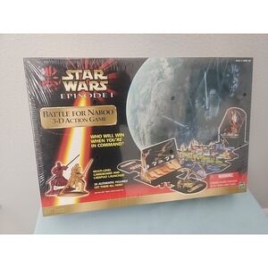 1999 Star Wars Episode 1 Battle for Naboo 3-D Action Game New Factory Sealed